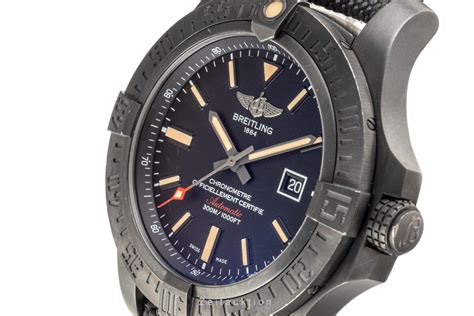 breitling avenger blackbird 44 titanium automatic men& 39